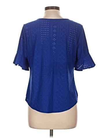 Perseption Concept Short Sleeve Blouse (view 2)