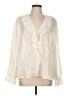 Torrid Ivory Long Sleeve Blouse Size Lg Plus (0) - photo 1