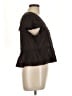 Gap 100% Cotton Brown Short Sleeve Blouse Size L - photo 4