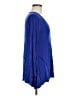 Soft Surroundings Blue Long Sleeve Henley Size M - photo 4