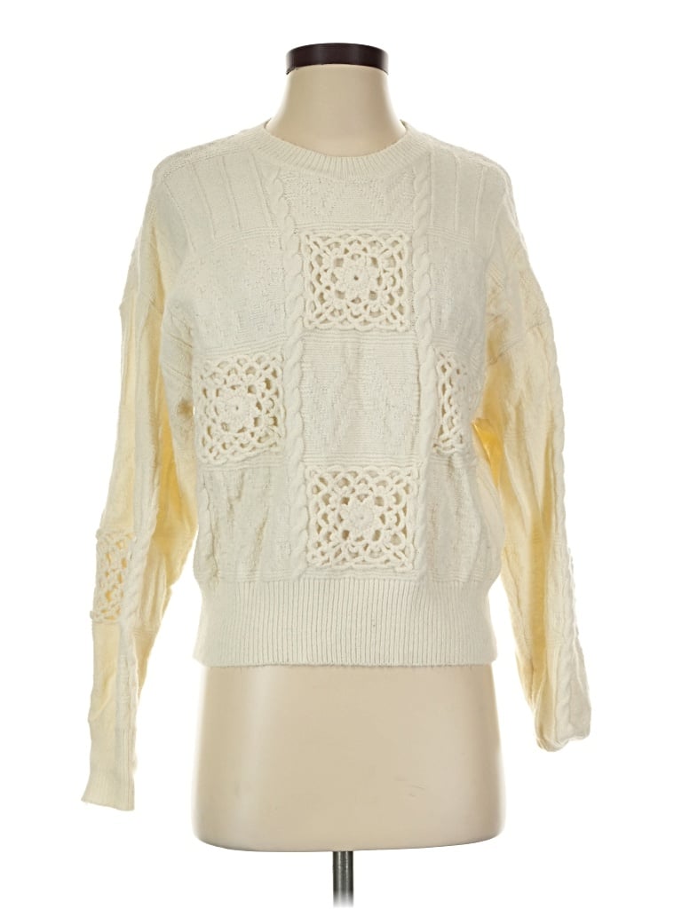 Pre-owned Baltic Born Pullover Sweater In Ivory