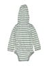Max Studio Stripes Gray Long Sleeve Onesie Size 6-9 mo - photo 2