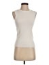 Zara Ivory Sleeveless T-Shirt Size S - photo 1