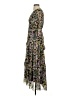 Taylor 100% Polyester Floral Black Casual Dress Size 2 - photo 5