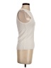 Zara Ivory Sleeveless T-Shirt Size S - photo 4