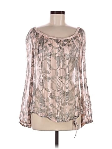 Arden B. Long Sleeve Silk Top (view 1)