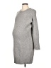 Isabella Oliver Gray Wool Pullover Sweater Size 10 Maternity (4) - photo 1