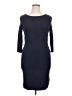 Armani Exchange Solid Blue Casual Dress Size XL - photo 1
