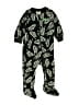 Nike 100% Polyester Print Black Long Sleeve Onesie 6-9 MO / 9 MO - photo 1