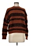 Madewell Stripes Brown Pullover Sweater Size M - photo 1