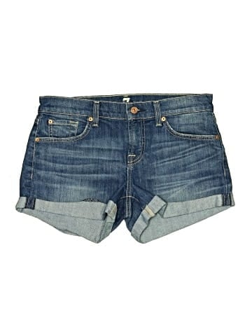 7 For All Mankind Denim Shorts (view 1)