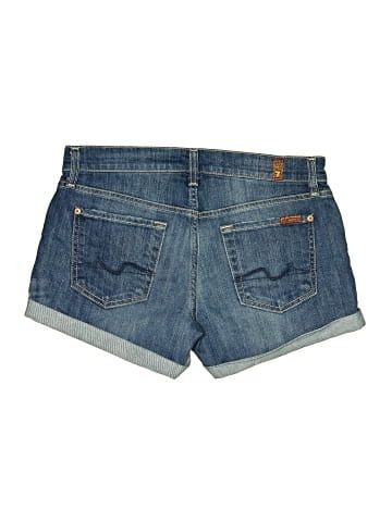 7 For All Mankind Denim Shorts (view 2)