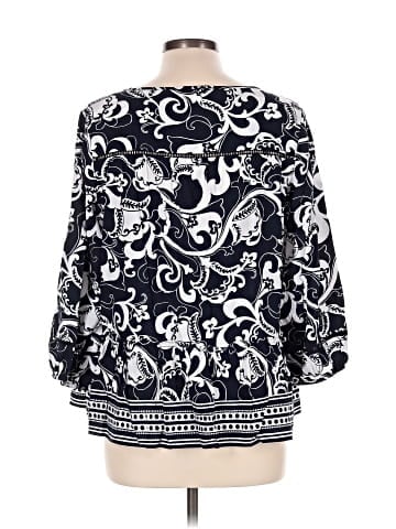 Crown & Ivy 3/4 Sleeve Blouse (view 2)