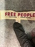 Free People Chevron-herringbone Tan Coat Size L - photo 6