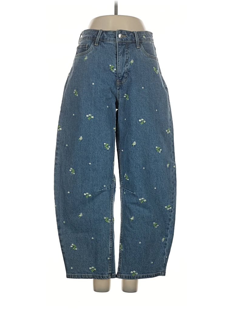 Pre-owned Free Assembly Jeans In Blue