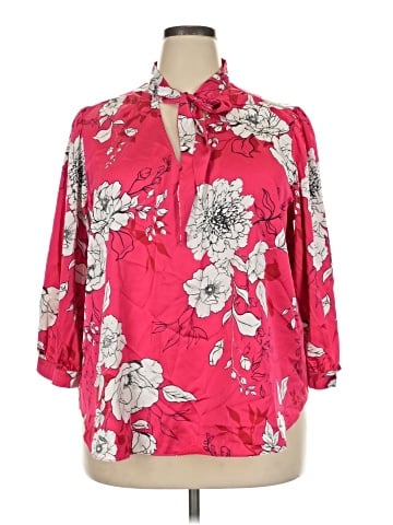 Cato 3/4 Sleeve Blouse (view 1)