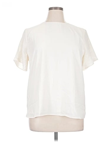 Banana Republic Factory Store Short Sleeve Blouse (view 1)