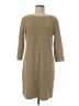 Tyler Boe Chevron-herringbone Tan Casual Dress Size M - photo 1