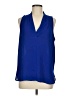 Vince Camuto 100% Polyester Blue Sleeveless Blouse Size M - photo 1