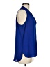 Vince Camuto 100% Polyester Blue Sleeveless Blouse Size M - photo 4
