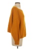 French Connection Solid Orange Pullover Sweater Size S - photo 4