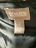 Chico's 100% Polyester Polka Dots Black Vest Size Lg (2) - photo 6