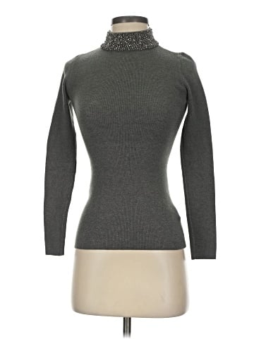 White House Black Market Turtleneck Sweater (view 1)