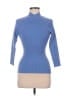 Cache Blue Turtleneck Sweater Size L - photo 1