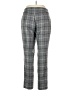 Black Label by Evan Picone 100% Polyester Plaid Gray Casual Pants Size 12 - photo 2