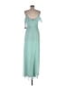 #Levkoff 100% Polyester Teal Cocktail Dress Size 6 - photo 2
