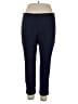 Elle Polka Dots Blue Active Pants Size XL - photo 1