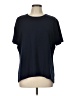 Ann Taylor Blue Short Sleeve Top Size L - photo 1
