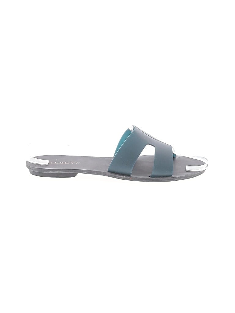 Pre-owned Talbots Sandals In Teal