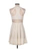 BCBGeneration 100% Polyester Ivory Cocktail Dress Size 6 - photo 2