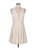 BCBGeneration 100% Polyester Ivory Cocktail Dress Size 6 - photo 1