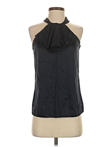 Vince. Sleeveless Silk Top (view 1)