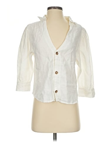 DL1961 3/4 Sleeve Button-Down Shirt (view 1)