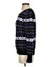 Ann Taylor LOFT Print Purple Black Pullover Sweater Size S - photo 5