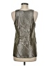 Ann Taylor Metallic Silver Tank Top Size 6 - photo 2
