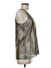 Ann Taylor Metallic Silver Tank Top Size 6 - photo 4