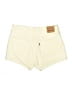 Levi's Solid Yellow Khaki Shorts Size 31 waist - photo 2