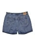 Levi's 100% Cotton Blue Denim Shorts Size 34 waist - photo 2