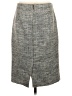 J.Crew Tweed Gray Formal Skirt Size 4 - photo 2