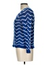 Calvin Klein Chevron-herringbone Blue Pullover Sweater Size L - photo 5