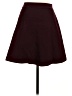 Sandro Solid Burgundy Formal Skirt Size Sm (1) - photo 2