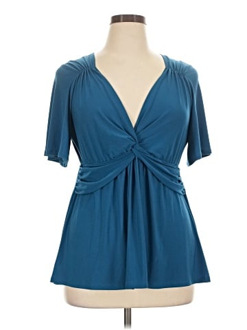 Kiyonna Short Sleeve Blouse (view 1)