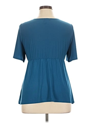 Kiyonna Short Sleeve Blouse (view 2)