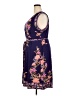 Apt. 9 Floral Purple Casual Dress Size 2X - photo 5