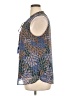 Daniel Rainn 100% Polyester Blue Sleeveless Blouse Size XL - photo 5