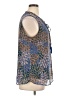 Daniel Rainn 100% Polyester Blue Sleeveless Blouse Size XL - photo 4